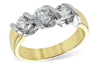 L147-34098: LDS WED RG .40 BR 1.00 TW
