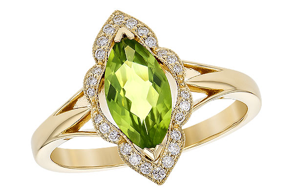 L244-60525: LDS RG .94 PERIDOT 1.05 TGW