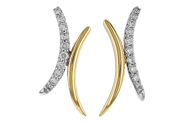 L329-14161: EARRINGS .15 TW