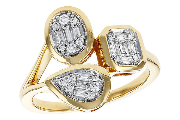 L329-17789: LDS DIA RG .12 TW BAGUETTE .25 TW