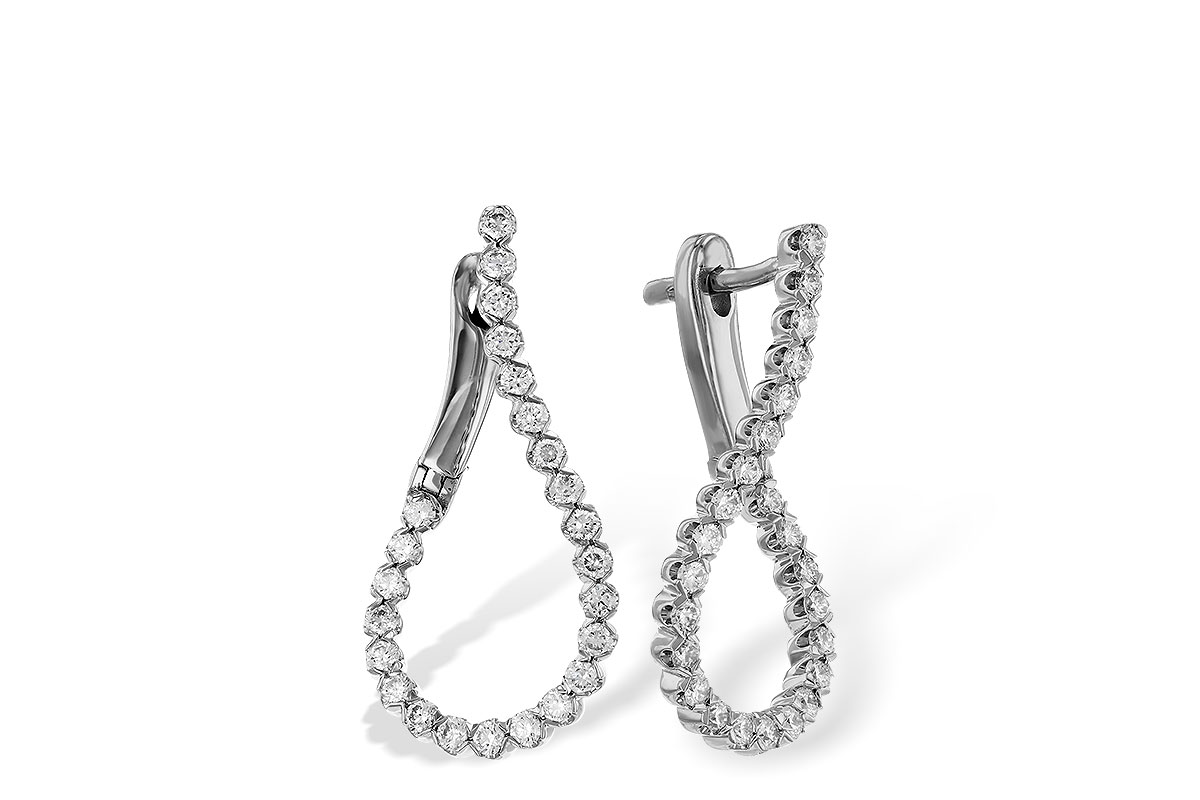 L330-00507: EARRINGS .50 TW