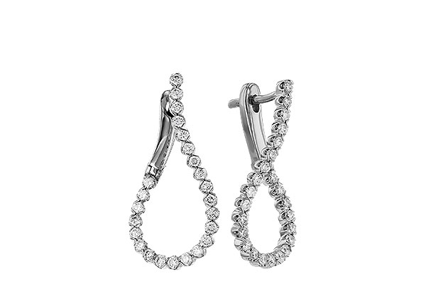 L330-00507: EARRINGS .50 TW