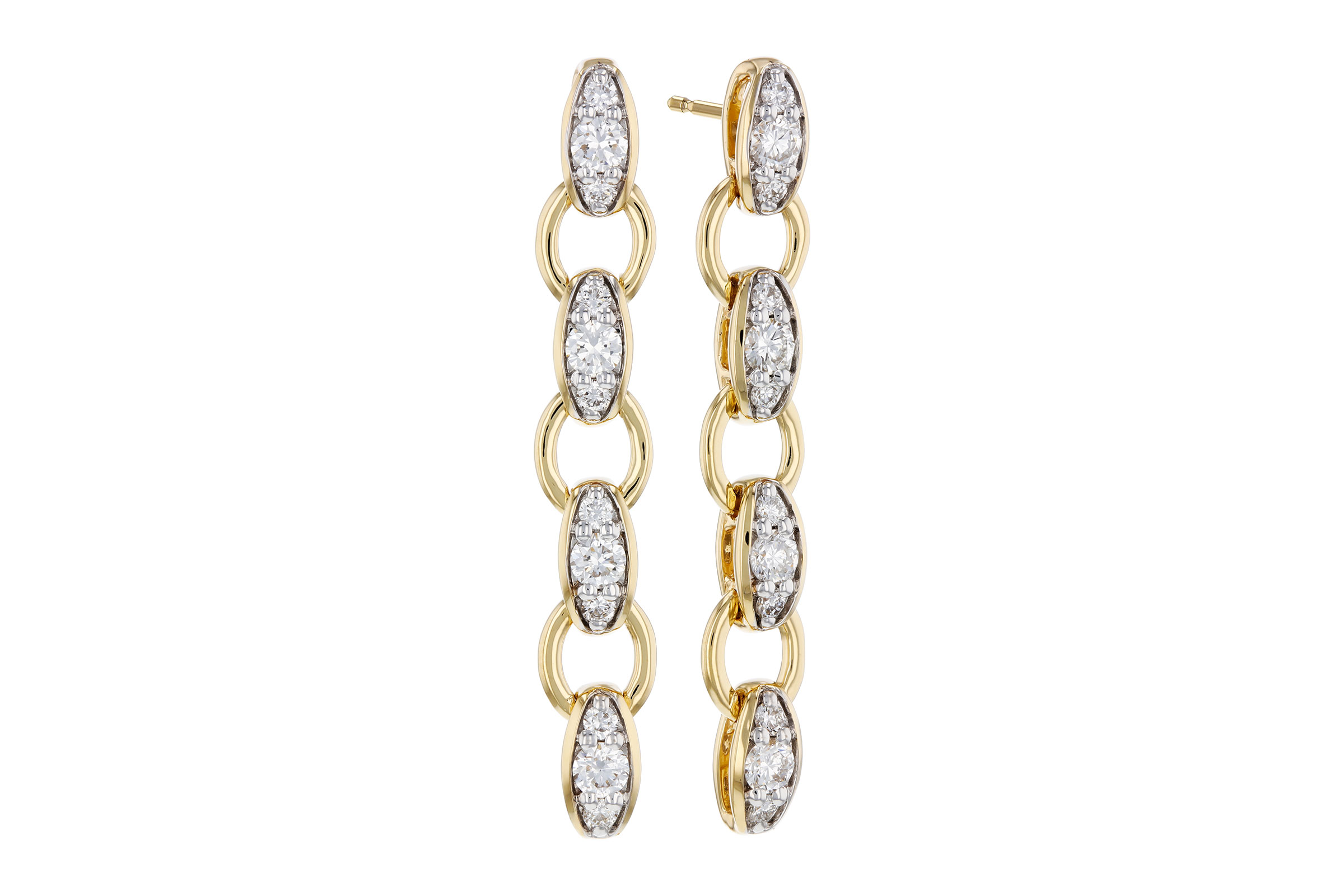 L330-01452: EARRINGS .65 TW