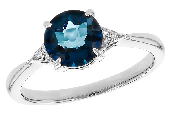 M328-23216: LDS RG 1.60 LONDON BLUE TOPAZ 1.62 TGW (7MM RD)
