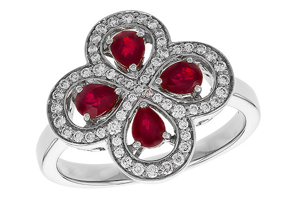 M329-15052: LDS RG .68 TW RUBY .96 TGW