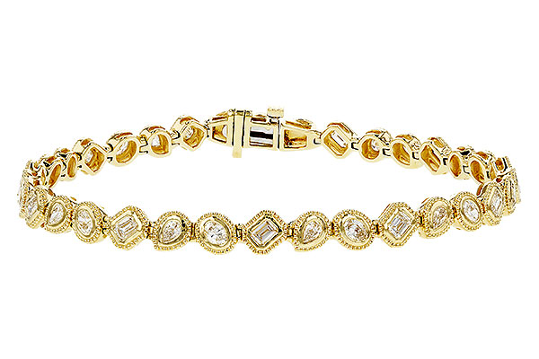 M329-16889: BRACELET 2.15 TW FANCY CUT DIAMONDS